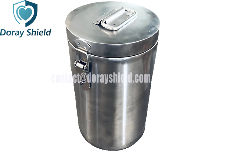 Nuclear Medicine Lead Barrel
