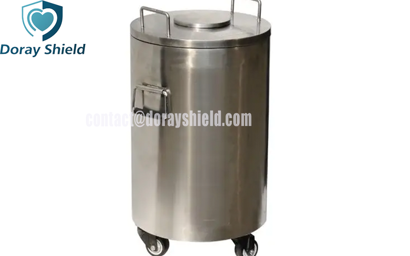 Nuclear Medicine Lead Barrel