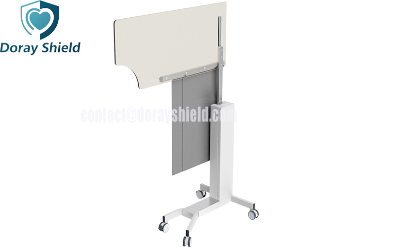 Mobile Adjustable Radiation Protection Barrier