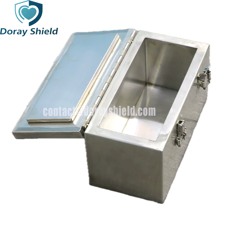 Lead Shielded Container for Syringe Transport