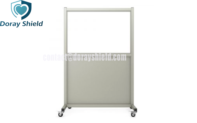 Mobile Bed Lead Shield Barrier