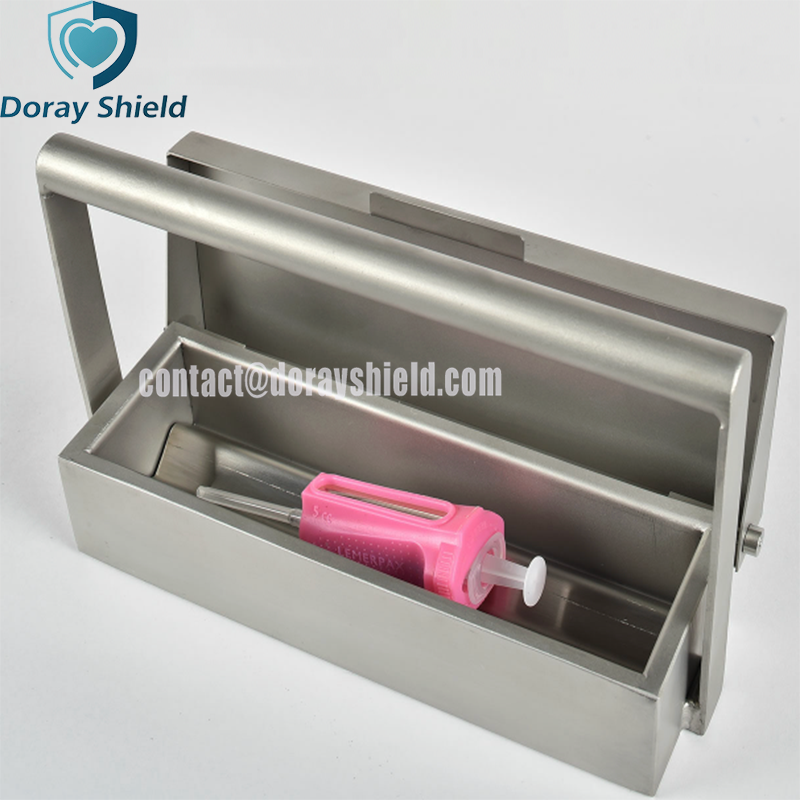 Shielded Container for Syringe Transport