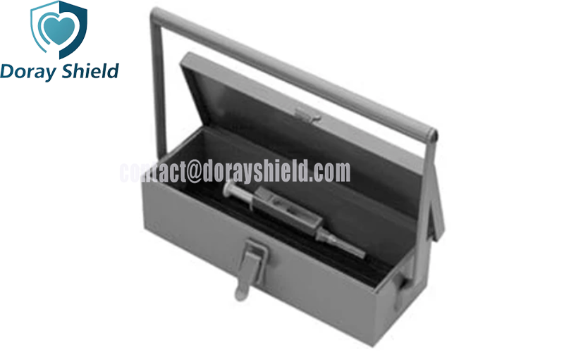 Shielded Container for Syringe Transport