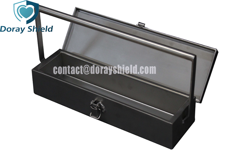 Shielded Container for Syringe Transport